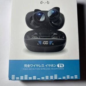 True Wireless Bluetooth Earbuds LED Charge Case New in Sealed Box